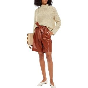 VINCE RIBBED KNIT SWEATER IM SAGE GREEN SIZE XSMALL